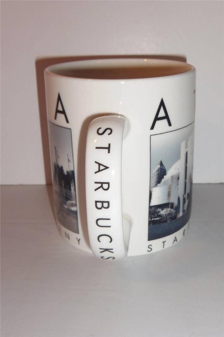 Starbucks Atlanta Georgia Barista City Scenes Series Mug Oversized 2003 -061415